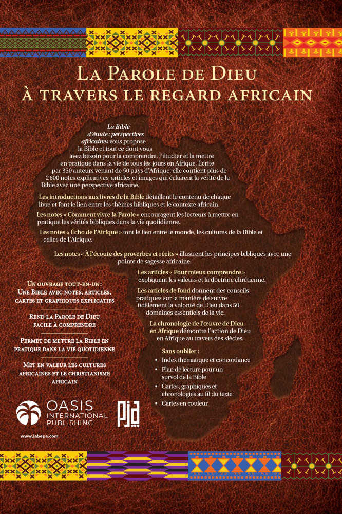 BIBLE D'ETUDE NBS (LA) - PERSPECTIVES AFRICAINES