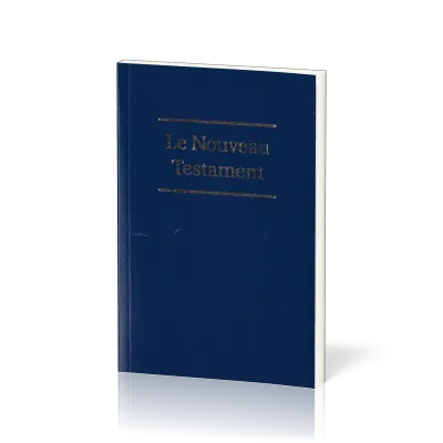 NOUVEAU TESTAMENT TBS 2023 SOUPLE VINYL BLEU