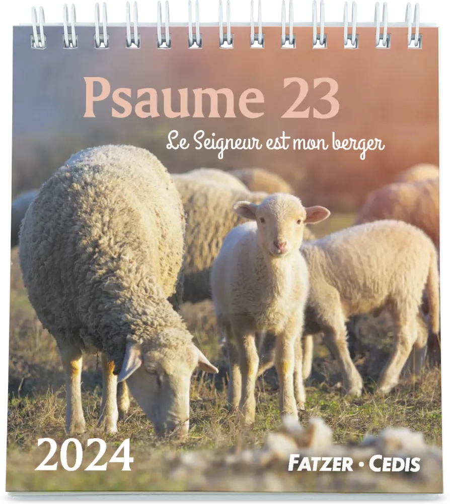 CALENDRIER CED PSAUMES 23 PETIT FORMAT