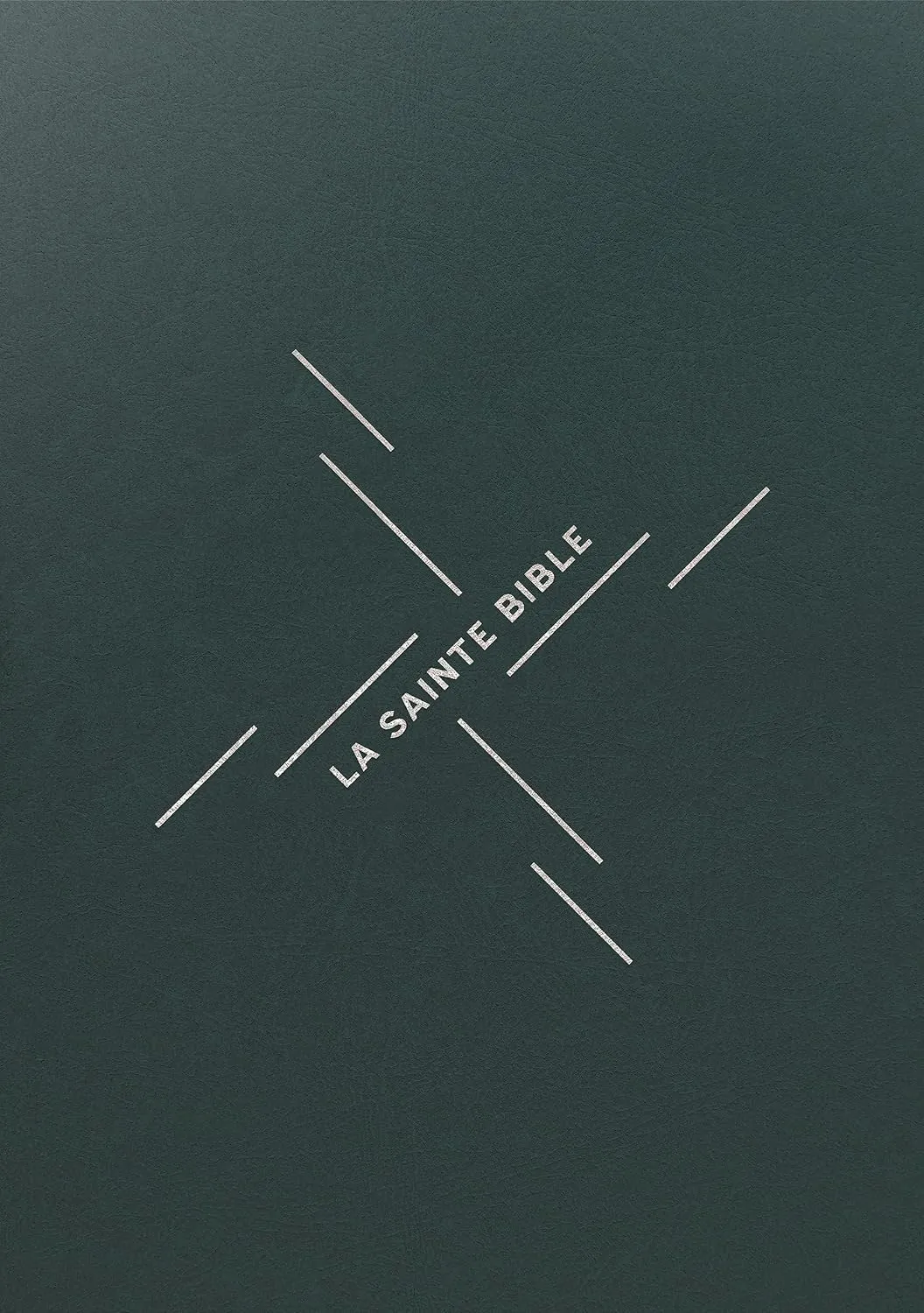 BIBLE SEGOND 1910 GROS CARACTERES VERTE