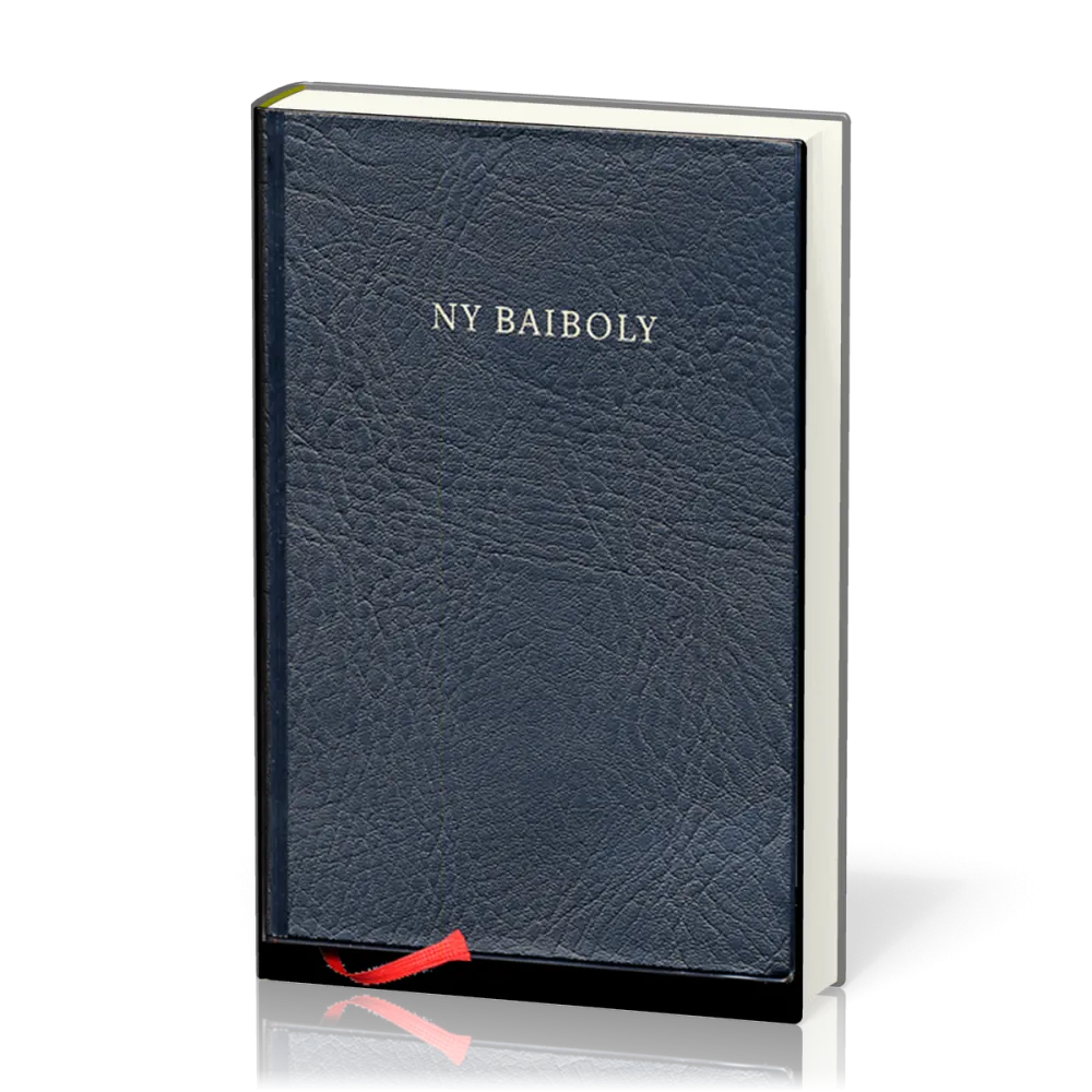 MALGACHE, BIBLE SOUPLE NOIR
