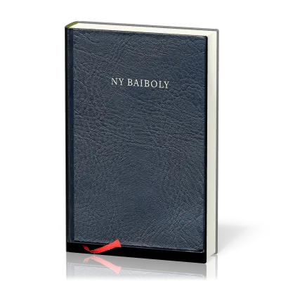 MALGACHE, BIBLE SOUPLE NOIR