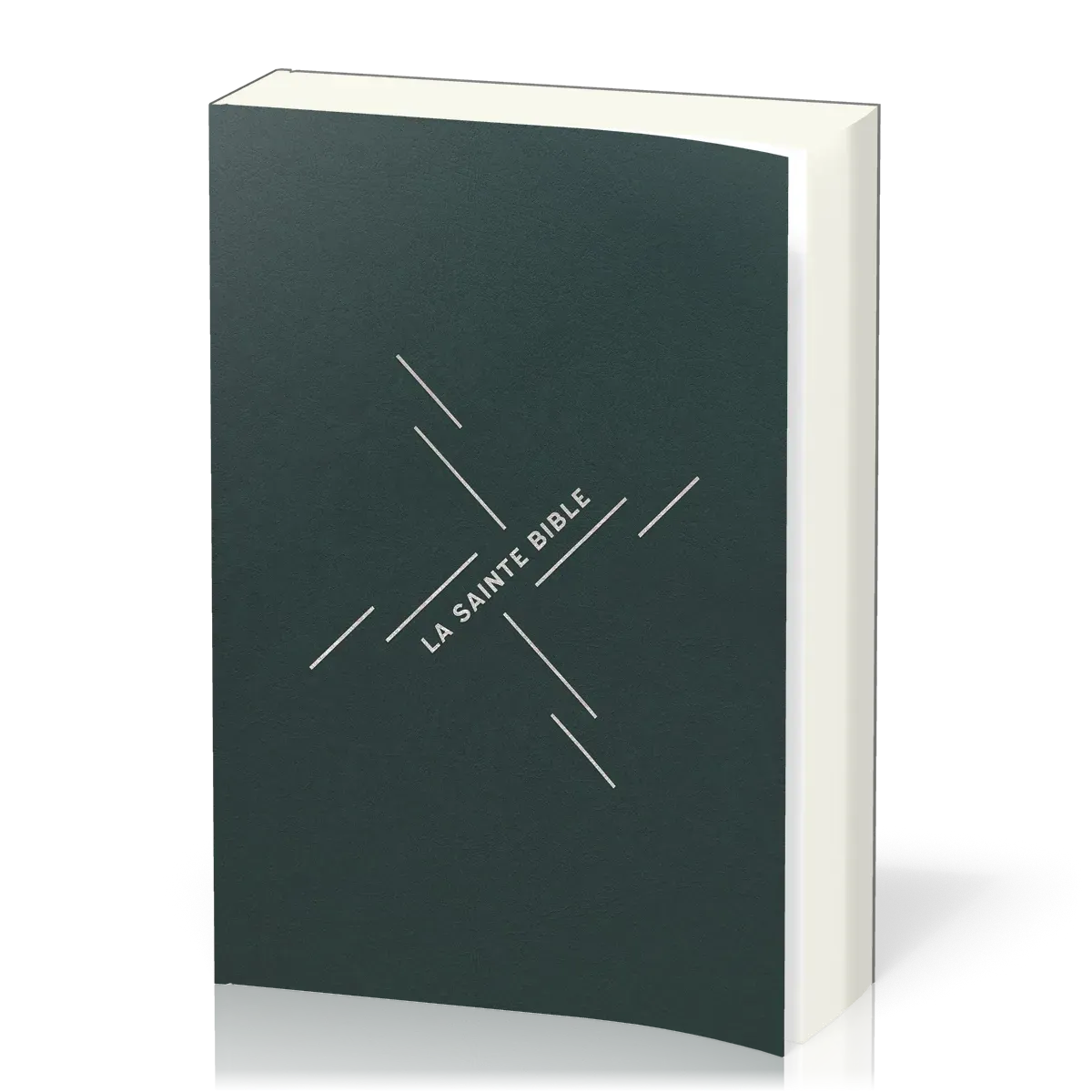 BIBLE SEGOND 1910 GROS CARACTERES VERTE