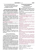 BIBLE SEGOND 1910 SOUPLE SIMILICUIR BORDEAUX TRANCHE OR ONGLETS