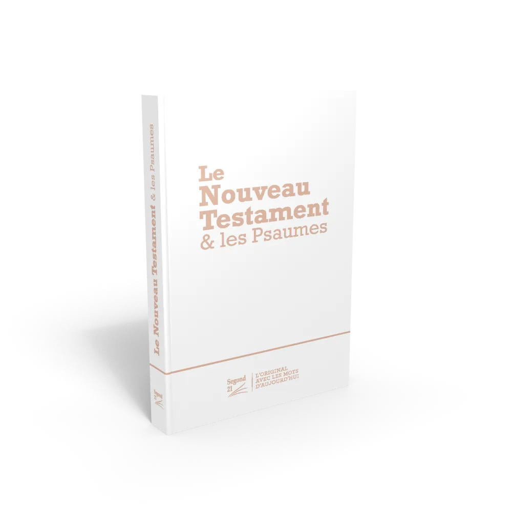 NOUVEAU TESTAMENT PSAUMES SEGOND 21 MINI SOUPLE ILLUSTRE BLANC
