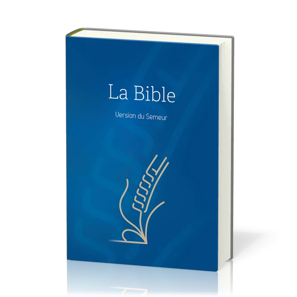 BIBLE SEMEUR 2015 RIGIDE ILLUSTREE BLEU