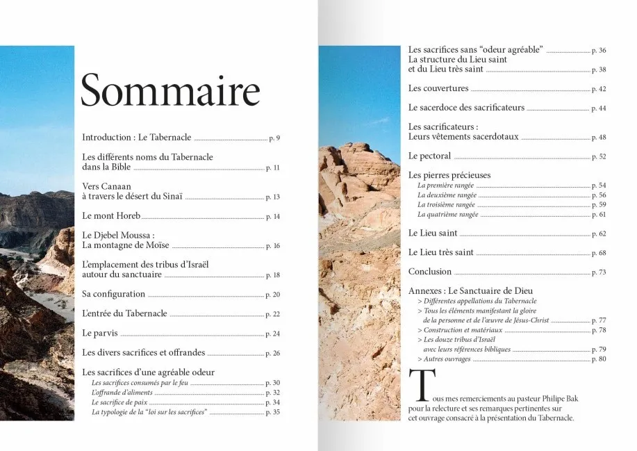 TABERNACLE (LE) - SANCTUAIRE DE DIEU AU MILIEU DE SON PEUPLE - NOUVELLE EDITION AUGMENTEE