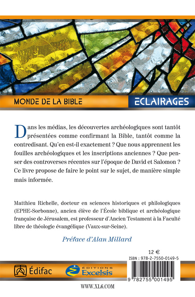 BIBLE ET ARCHEOLOGIE (LA)