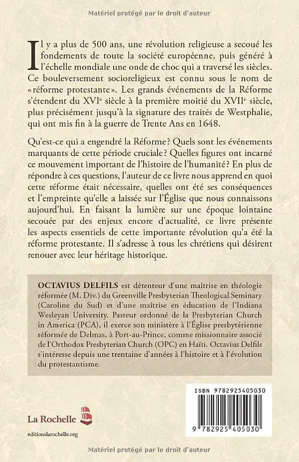 HISTOIRE DE LA REFORME PROTESTANTE