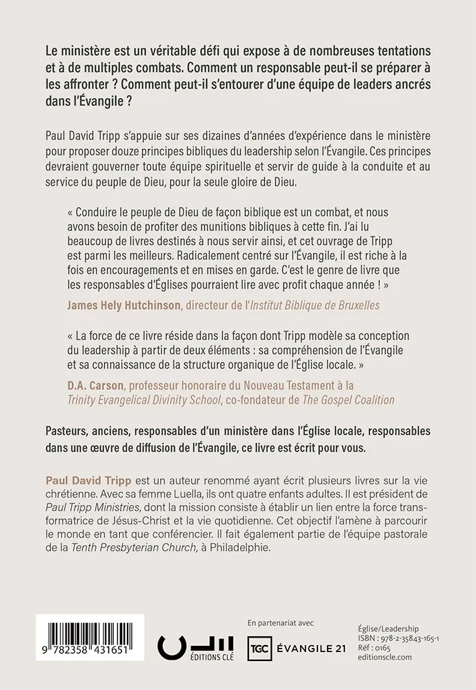 CONDUIRE L'EGLISE - 12 PRINCIPES SELON L'EVANGILE