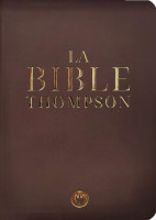 BIBLE THOMPSON COLOMBE LUXE SOUPLE MARRON TR OR