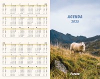 CALENDRIER CED AGENDA INTERNATIONAL 4 LANGUES