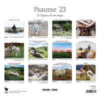 CALENDRIER CED PSAUMES 23 GRAND FORMAT