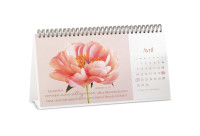 CALENDRIER CED FLEURS AVEC TEXTES BIBLIQUES