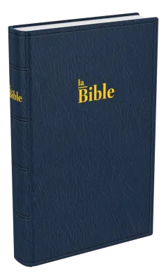 BIBLE DARBY STANDARD SOUPLE BLEU