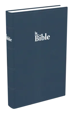 BIBLE DARBY GRAND SOUPLE BLEU