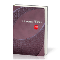 BIBLE SEGOND 1910 SOUPLE SIMILICUIR BRUNE TRANCHE OR ONGLETS