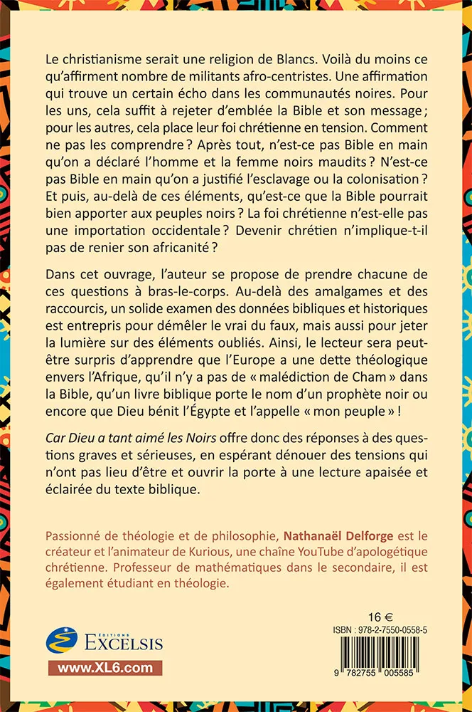 CAR DIEU A TANT AIME LES NOIRS - DIEU, LA BIBLE ET LES PEUPLES NOIRS