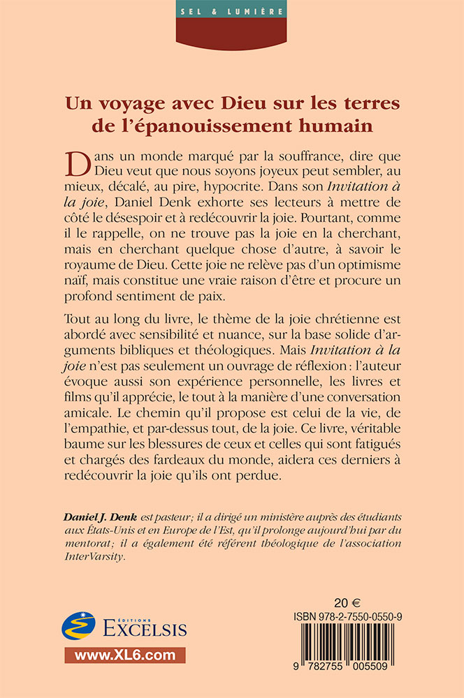 INVITATION A LA JOIE - UN VOYAGE AVEC DIEU SUR LES TERRES DE L'EPANOUISSEMENT HUMAIN