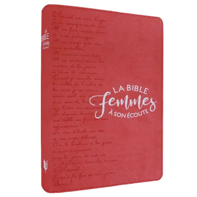 BIBLE SEGOND 1910 FEMMES A SON ECOUTE SOUPLE CORAIL - NOUVLLE EDITION