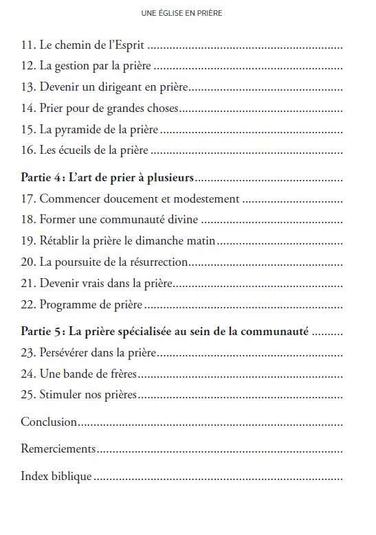 EGLISE EN PRIERE (UNE)