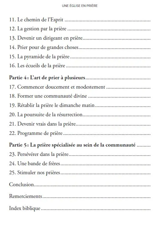 EGLISE EN PRIERE (UNE)