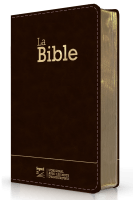 BIBLE SEGOND 21 COMPACTE "PREMIUM STYLE" SEMI-RIGIDE CUIR ANTHRACITE AVEC TRANCHES DOREES