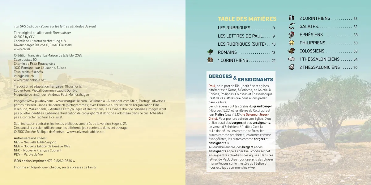 TON GPS BIBLIQUE - ZOOM SUR LES LETTRES GENERALES DE PAUL