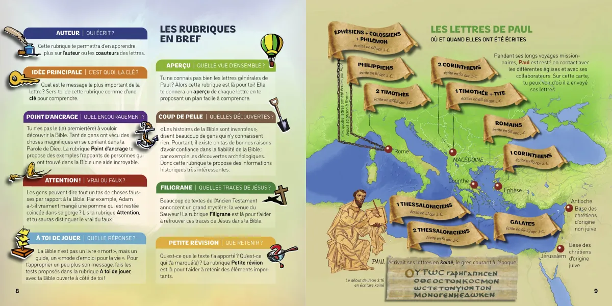 TON GPS BIBLIQUE - ZOOM SUR LES LETTRES GENERALES DE PAUL
