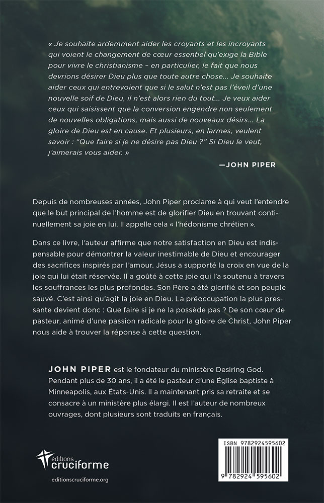 ET SI JE NE DESIRE PAS DIEU ? - LE COMBAT POUR LA JOIE