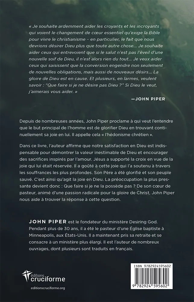 ET SI JE NE DESIRE PAS DIEU ? - LE COMBAT POUR LA JOIE