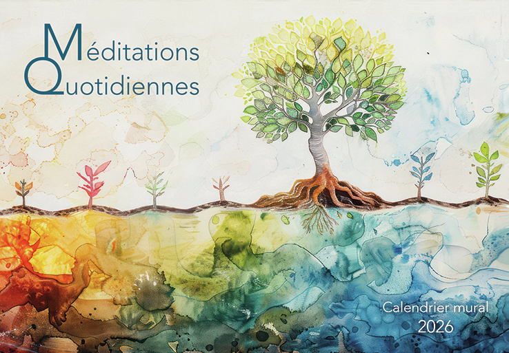 CALENDRIER CAEF MEDITATIONS QUOTIDIENNES - BLOC ET PLAQUE