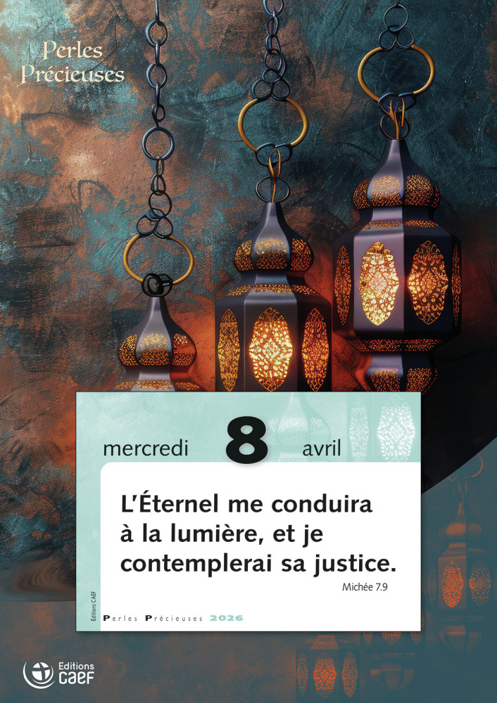 CALENDRIER CAEF PERLES PRECIEUSES - BLOC ET PLAQUE