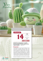 CALENDRIER CAEF VIVRE AUJOURD'HUI - BLOC GRANDE PLAQUE - MURAL