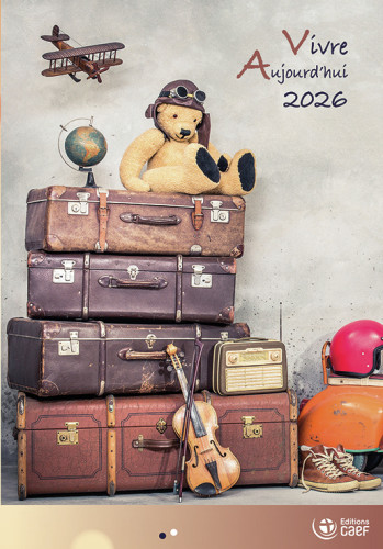 CALENDRIER CAEF VIVRE AUJOURD'HUI LIVRET