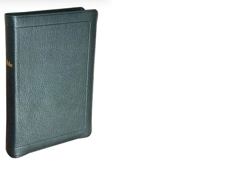 BIBLE DARBY STANDARD SOUPLE CUIR NOIR