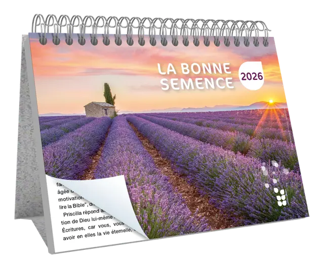 CALENDRIER BS FRANCAIS GRAND FORMAT GROS CARACTERES