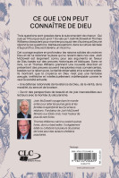 CE QUE L'ON PEUT CONNAITRE DE DIEU - DE BONNES RAISONS POUR CROIRE EN DIEU, DECOUVRIR LA VERITE ET T