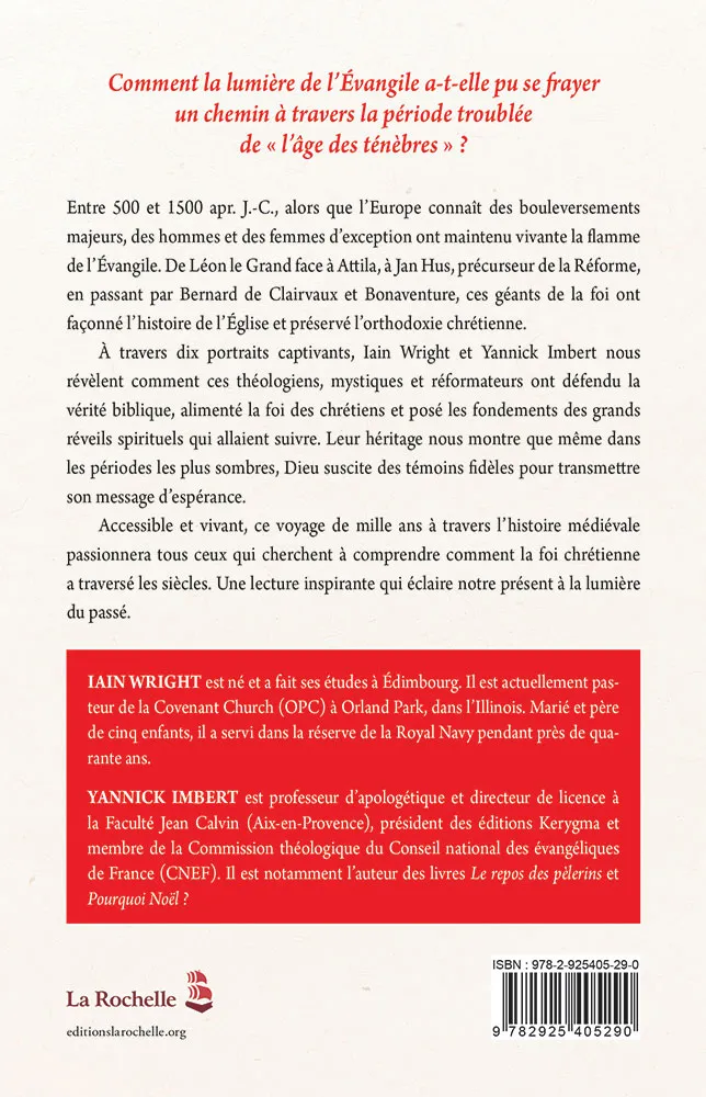 UN MILLENAIRE A RETROUVER - COMMENT LA LUMIERE A ILLUMINE "L'AGE DES TENEBRES DE 500 A 1500 apr. J.