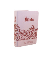 BIBLE SEGOND 21 COMPACTE "PREMIUM STYLE" SOUPLE TOILE ROSE AVEC ONGLETS