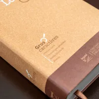 BIBLE SEGOND 21 GROS CARACTERES SEMI-RIGIDE PAPIER BRUN CHINÉ EN FIBRES NATURELLES