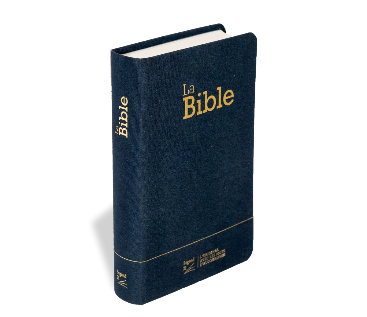 BIBLE SEGOND 21 COMPACTE SOUPLE TOILE ANTHRACITE