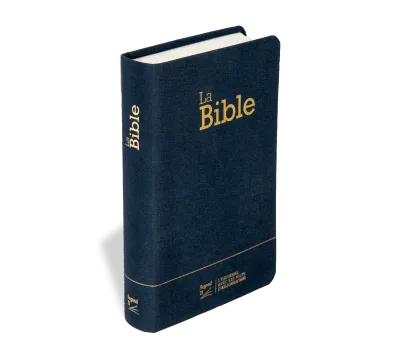 BIBLE SEGOND 21 COMPACTE SOUPLE TOILE ANTHRACITE