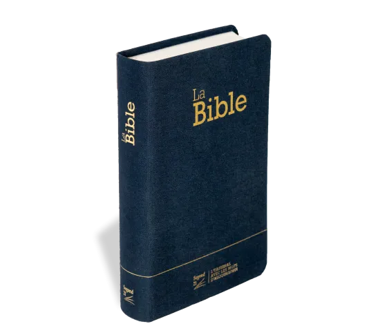 BIBLE SEGOND 21 COMPACTE SOUPLE TOILE ANTHRACITE
