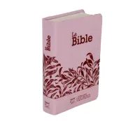 BIBLE SEGOND 21 COMPACTE "PREMIUM STYLE" SOUPLE TOILE ROSE AVEC ONGLETS