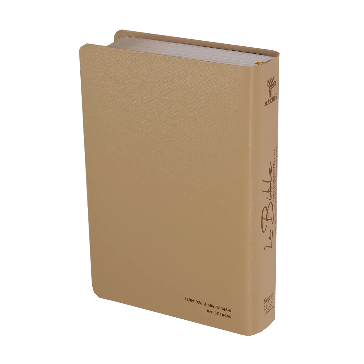 BIBLE SEGOND 21 ARCHEOLOGIQUE SOUPLE VIVELLA BRUN