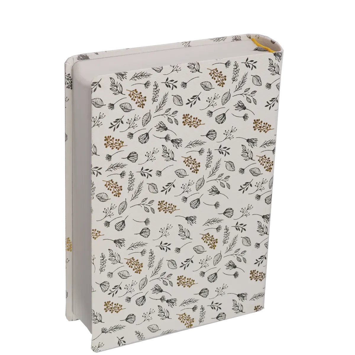 BIBLE SEGOND 21 JOURNAL DE BORD SOUPLE TOILEE BLANC MOTIFS DORES