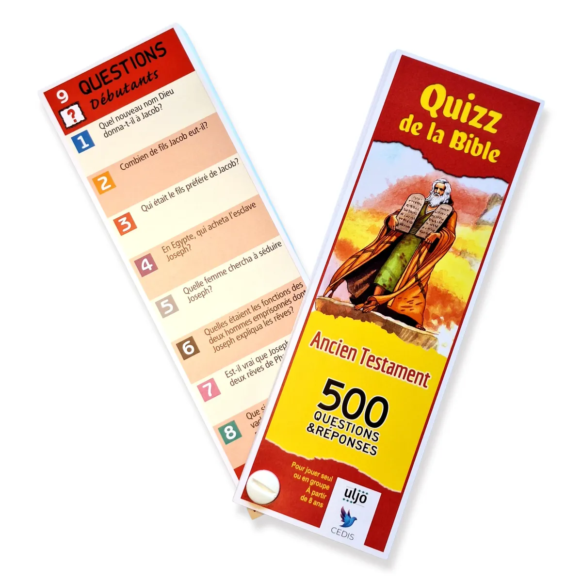 QUIZZ DE POCHE ANCIEN TESTAMENT - 500 QUESTIONS ET REPONSES