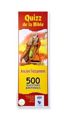 QUIZZ DE POCHE ANCIEN TESTAMENT - 500 QUESTIONS ET REPONSES