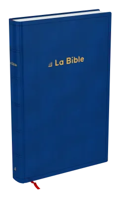 BIBLE DARBY REVISEE GRAND FORMAT RIGIDE BLEU